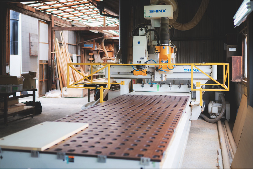 多様な機械設備