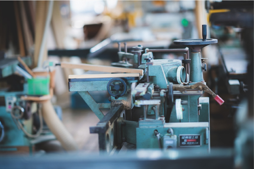 多様な機械設備