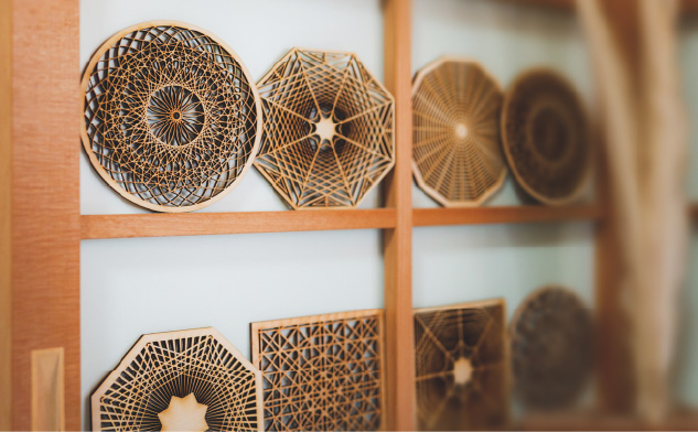  どんな形状でもキレイに仕上げ